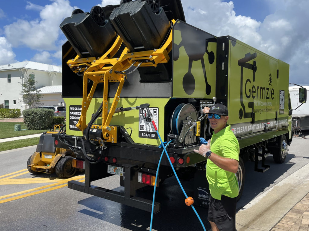 garbage can cleaning service in Jupiter Florida